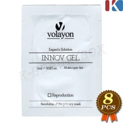 VOLAYON Innov Gel 2ml x 8pcs Nourishing Mask Moisturising Gel Mask Sleeping Mask - Image 1 of 4