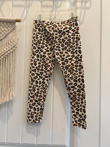 Pink Chicken Cheetah Leggings 4Y - Picture 1 of 5