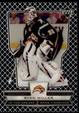 2007-08 McDonald's Upper Deck In the Crease Ryan Miller Buffalo Sabres #ICRM R58