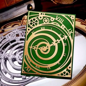 Vintage Clock Background Metal Cutting Dies Scrapbooking Card Decoration DIY F - Picture 1 of 9