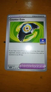 Pokemon TCG 1x Counter Gain Gym Stamp Asia Exclusive SSP 169/191 - Picture 1 of 1