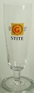 STELO VETRO BIRRA GLUEK STITE MINNEAPOLIS MINNESOTA PILSNER CIRCA 1960 - Foto 1 di 4