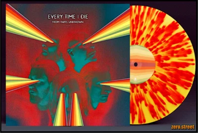 EVERY TIME I DIE From Parts Unknown LP on COLOR VINYL New SEALED Splatter - Image 1 of 3