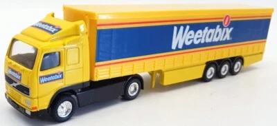 Corgi 1/64 Scale Model Truck 59518 - Volvo Trailer "Weetabix" - Yellow - Image 1 of 4