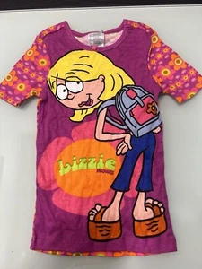 Vintage Disney Lizzie McGuire Tv Show All Over Print Youth Girls Size 6 (Rare) - Picture 1 of 19