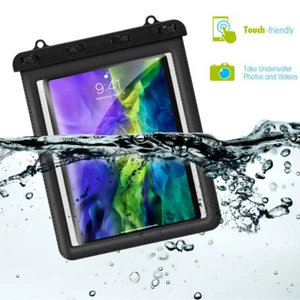 Universal Waterproof Case for Tablets & Accessories Up to 11" inch - Picture 1 of 11