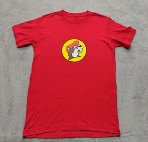 Buc-ee's T Shirt Beaver Nuggets Gas Station Small Red Official - Picture 1 of 8