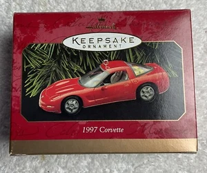 Chevrolet Corvette Don Palmiter 1997 adorno de recuerdo sello de colección nuevo en caja - Imagen 1 de 3