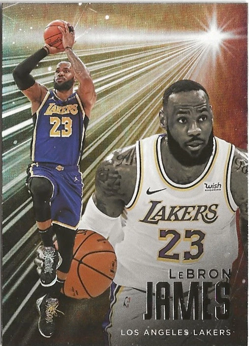2020-21 Panini Elements LeBron James Los Angeles Lakers Team EE. UU. (A) Foto 1 de 1