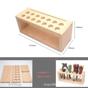 Crafts Tools Rack Stand DIY Tools Storage Box Leather Tools Kits Organizers B - Picture 1 of 4