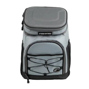 DEAD ON TOOLS Backpack Cooler Bag 11.02"X7.48"X15.35" Shoulder Strap Gray Black - Picture 1 of 9