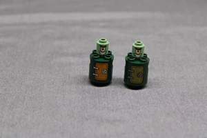 Zwei LEGO SpongeBob Schwammkopf: Plankton Minifigur bob027 (K7) - Bild 1 von 5