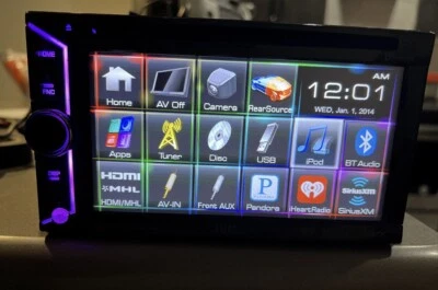 ✅JVC KW-V20BT CD DVD MP3 Pandora Bluetooth Radio Receiver **TESTED** - Image 1 of 4