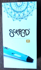 SCRIB3D P1 3D Druck Stift mit Display 3 Farben Filament Netzteil Neu - Bild 1 von 6