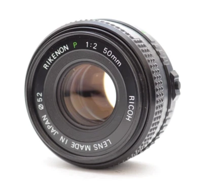 【Top MInt】Ricoh RIKENON P Pancake 50mm f/2 P/K Mount Prime Lens Japan #926 - Image 1 of 4
