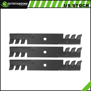 3 Deck Blade For Scag 48" Cut John Deere AM104489 48110 481706 482877 - Picture 1 of 9