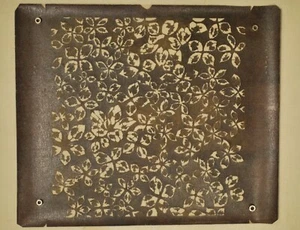JAPANESE VINTAGE KATAGAMI 1930's ANTIQUE PAPER KIMONO STENCIL / ART (BA5327) - Picture 1 of 7