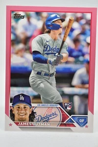 2023 topps series 2 James Outman Mother's day pink /50 - Picture 1 of 3