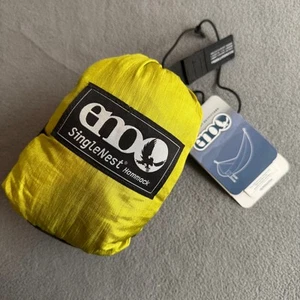 ENO Eagles Nest Outfitters SingleNest Hammock SN009 Melon Olive 400lb - Picture 1 of 10