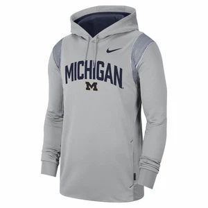 Nike Herren 2XL 2022 Michigan Wolverines Therma Fit Pullover Hoodie - Neu mit Etikett - Bild 1 von 3