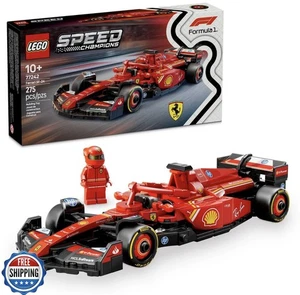 LEGO Speed Champions Ferrari SF-24 F1 Race Car Toys - Building Sets for Kids, - Picture 1 of 8