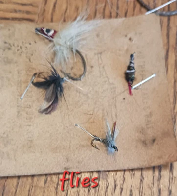 Peças e moscas vintage de isca giratória. Vintage. Isca Fox A Vintage.  - Imagem 1 de 4