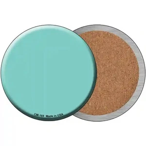 Mint Novelty Circle Coaster Set of 4 - Picture 1 of 7