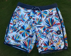 Bañador Vissla Board Shorts Pájaros 33 Carga Elastizado Upcycle Coco Piña - Imagen 1 de 8