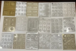 Vintage Traditional Chocolates - Candy Bar And Chocolates Molds - Lot Of 18 - Picture 1 of 10
