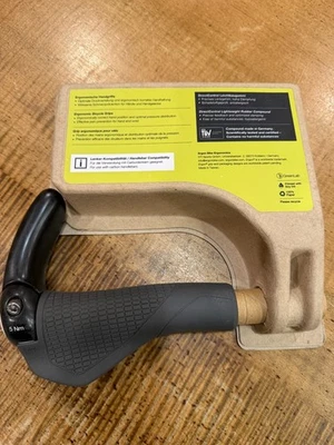 Ergon GS3-L Carbon Ergonomic Handle Grips - Black New Never Used - Image 1 of 2