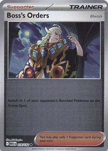 Boss's Orders [Ghetsis] Uncommon Reverse Holo ME01: Mega Evolution 114/132 NM - Picture 1 of 2