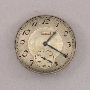 Elgin 12 Size 15 Jewel Pocket Watch Movement - FH487 - Picture 1 of 3