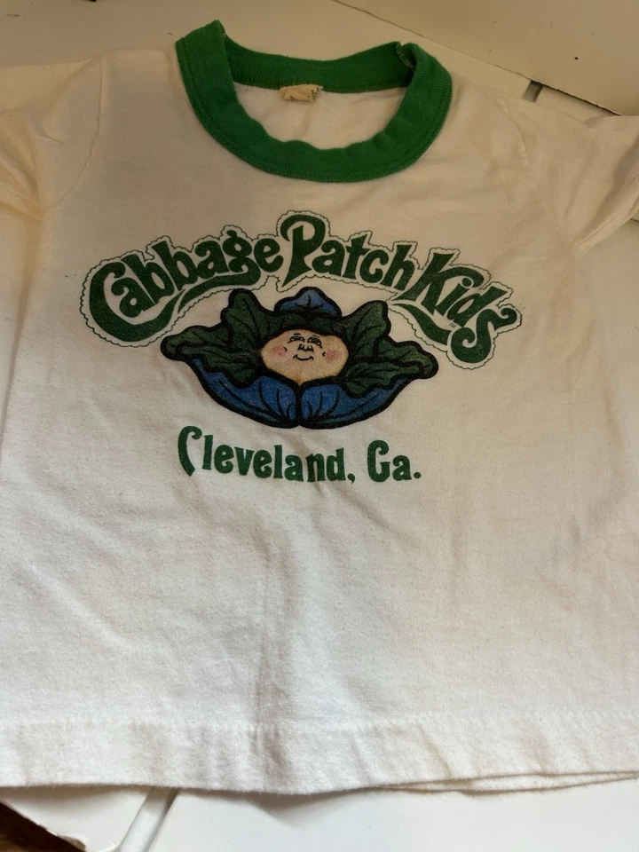 Camisa retro vintage Cabbage Patch para niños pequeña 2-4 ropa deportiva Foto 1 de 1