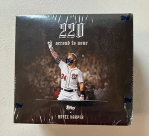 2018 Topps x Bryce Harper 220 Second To None Autograph\Relic Edition Box - Picture 1 of 1
