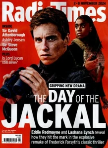 Radio Times 2nd EDDIE REDMAYNE DONALD TRUMP Day Of The Jackal STEVE MCQUEEN - Picture 1 of 1