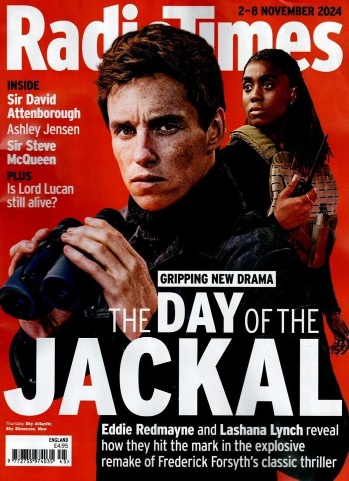 Radio Times 2nd EDDIE REDMAYNE DONALD TRUMP Day Of The Jackal STEVE MCQUEEN - Image 1 of 1