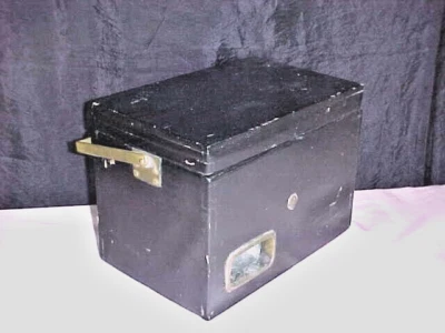 Japanese Tabako Bon Smoking Box Wood & Brass - Image 1 of 4