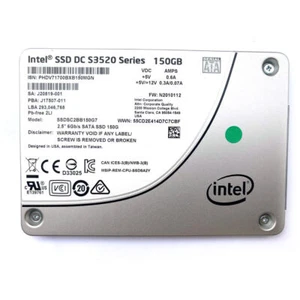 Intel DC S3520 150GB Enterprise SSD 2.5" SATA SSDSC2BB150G7 Solid State Drive - Afbeelding 1 van 1