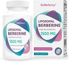 Berberine HCL Supplement 1500Mg - High Bioavailability Liposomal Berberine Capsu