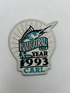 Florida Marlins Inaugural Year 1993 Patch 4.25" Tall Embroidered - Picture 1 of 4
