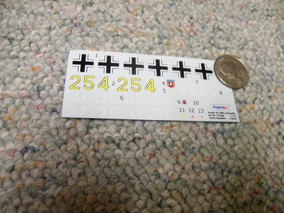 Kopro decals 1/72 Arado AR 96B Luftwaffe   E72 - Image 1 of 1