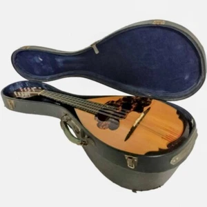 Mandolina S.Watanabe Seiji Watanabe No.80 Tokyo Anno1983 8 cuerdas con estuche vintage - Imagen 1 de 9