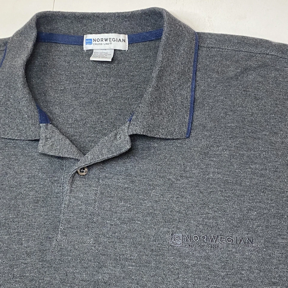 Norwegian Cruise Line XXL Polo Shirt Embroidered Staff 2XL - Image 1 of 4