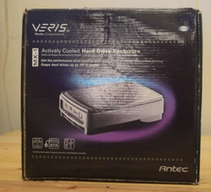 Antec MX-1 Veris 3.5 inch SATA/eSATA/USB2.0 Actively Cooled HDD Enclosure - Afbeelding 1 van 7