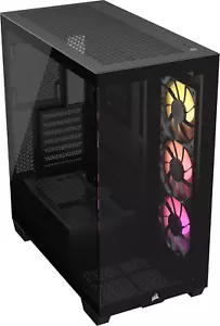 3500X ARGB Mid-Tower ATX PC Case – Panoramic Tempered Glass – Reverse Connection - Picture 1 of 8