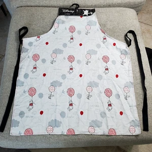 Disney Winnie the Pooh Kitchen Apron 100% Cotton Adjustable Neck Strap One Size - Picture 1 of 11