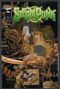 STEAMPUNK #1 CLIFFHANGER WILDSTORM 2000 CHROM COVER VARIANT CHRIS BACHALO NM - Bild 1 von 2