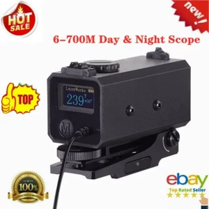 Pro. Laser Range Finder 700M Sight Rifle Scope Hunting Speed Rangefinder Tester - Picture 1 of 7
