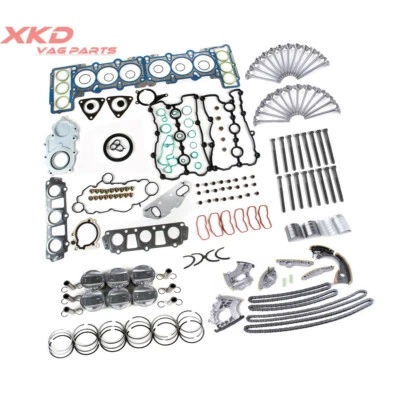 3.0T Engine Overhaul Rebuild Kit Fit For VW Touareg AUDI A6 A8 Q7 CGFA CGWC CGWD - Image 1 of 4