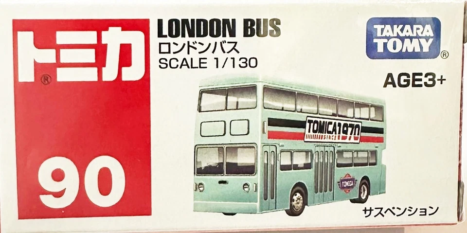 Takara Tomy Tomica Asia Exclusie No.90 London Bus 1/130 - Image 1 of 1